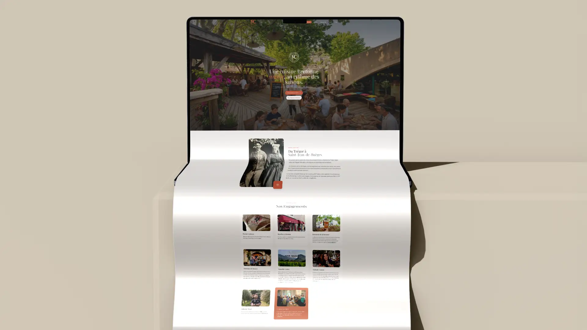 Site web Maison Canaguette créé par MADN